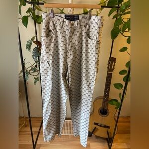 Vintage Rare Phat Pharm Monogram Full Print Pant